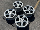 OEM 18" Porsche 993 996 911 Turbo Twist Wheels