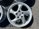 OEM 18" Porsche 993 996 911 Turbo Twist Wheels