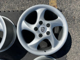 OEM 18" Porsche 993 996 911 Turbo Twist Wheels
