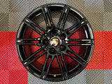 OEM 21" Porsche Cayenne Sport Edition Wheels Gloss Black