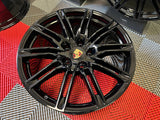 OEM 21" Porsche Cayenne Sport Edition Wheels Gloss Black