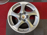 OEM 18" Porsche 996 Hollow Spoke Turbo Twist Wheels