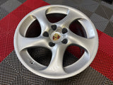 OEM 18" Porsche 996 Hollow Spoke Turbo Twist Wheels