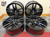 OEM 20" BMW 810M Wheels Satin Black
