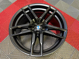OEM 20" BMW 810M Wheels Satin Black