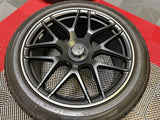OEM 22" Mercedes AMG W463 G63 Forged Wheels w/Tires Set #3