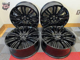 OEM 22" Range Rover Velar Wheels Gloss Black