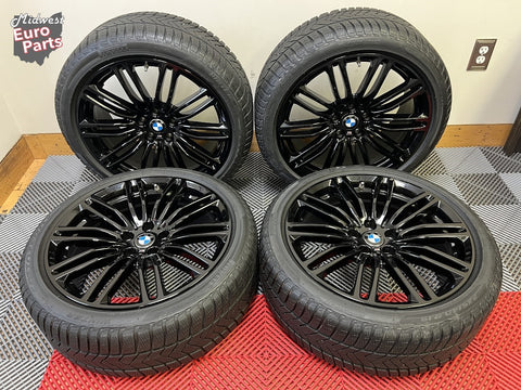 OEM 19" BMW 664M Wheels w/Winter Tires G30