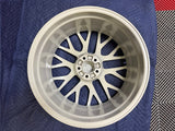 OEM 20" Porsche Macan RS Spyder Wheels Gloss Silver