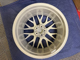 OEM 20" Porsche Macan RS Spyder Wheels Gloss Silver