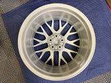 OEM 20" Porsche Macan RS Spyder Wheels Gloss Silver