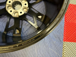 OEM 21" Porsche Taycan Cross Turismo Forged Wheels Satin Black