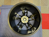 OEM 21" Porsche Taycan Cross Turismo Forged Wheels Satin Black