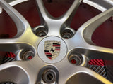 OEM 20" Porsche 991 911 Carrera S Narrow Body Wheels Silver