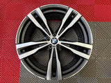 OEM 21" BMW G07 X7 754M Wheels Grey Machined