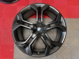 OEM 21" BMW Style 744 Wheels Satin Black