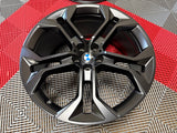 OEM 21" BMW Style 744 Wheels Satin Black