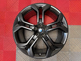 OEM 21" BMW Style 744 Wheels Satin Black