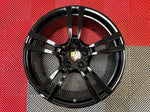 OEM 21" Porsche Cayenne Turbo II Forged Wheels Gloss Black
