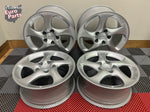 OEM 18" Porsche 996 911 TT Hollow Spoke Turbo Twist Wheels