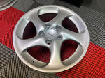 OEM 18" Porsche 996 911 TT Hollow Spoke Turbo Twist Wheels