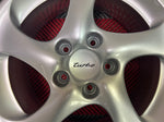 OEM 18" Porsche 996 911 TT Hollow Spoke Turbo Twist Wheels