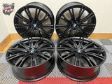 OEM 20" BMW 759i Wheels Satin Black