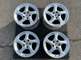 OEM 18" Porsche 996 911 TT Turbo Twist Wheels