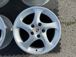 OEM 18" Porsche 996 911 TT Turbo Twist Wheels