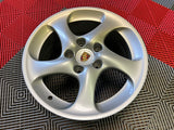 OEM 18" Porsche 996 911 TT Turbo Twist Wheels