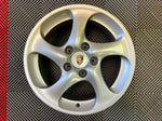 OEM 18" Porsche 996 911 TT Turbo Twist Wheels