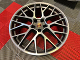 OEM 20" Porsche Macan RS Spyder Wheels Grey