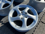 OEM 18" Porsche 996 911 TT Hollow Spoke Turbo Twist Wheels