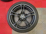 OEM 19" Audi R8 Satin Black Forged Wheels