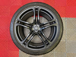 OEM 19" Audi R8 Satin Black Forged Wheels