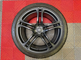 OEM 19" Audi R8 Satin Black Forged Wheels