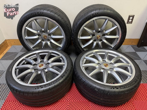 OEM 19" Porsche 997 911 Carrera Sport Wheels w/Tires