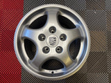 Pair OEM Porsche Carrera Cup 1 17x9.5" Wheels