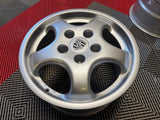 Pair OEM Porsche Carrera Cup 1 17x9.5" Wheels