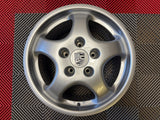 Pair OEM Porsche Carrera Cup 1 17x9.5" Wheels