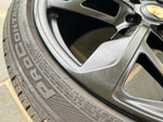 OEM 21" Porsche Taycan Cross Turismo Forged Wheels Rims Satin Black