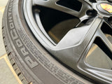 OEM 21" Porsche Taycan Cross Turismo Forged Wheels Rims Satin Black