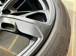 OEM 21" Porsche Taycan Cross Turismo Forged Wheels Rims Satin Black