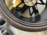 OEM 21" Porsche Taycan Cross Turismo Forged Wheels Rims Satin Black