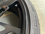 OEM 21" Porsche Taycan Cross Turismo Forged Wheels Rims Satin Black