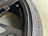 OEM 21" Porsche Taycan Cross Turismo Forged Wheels Rims Satin Black