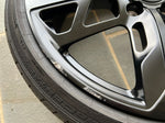 OEM 21" Porsche Taycan Cross Turismo Forged Wheels Rims Satin Black