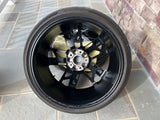 OEM 21" Porsche Taycan Cross Turismo Forged Wheels Rims Satin Black