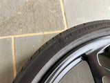 OEM 21" Porsche Taycan Cross Turismo Forged Wheels Rims Satin Black