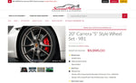 OEM 20" Porsche 981 Cayman Boxster Carrera S Wheels Satin Platinum